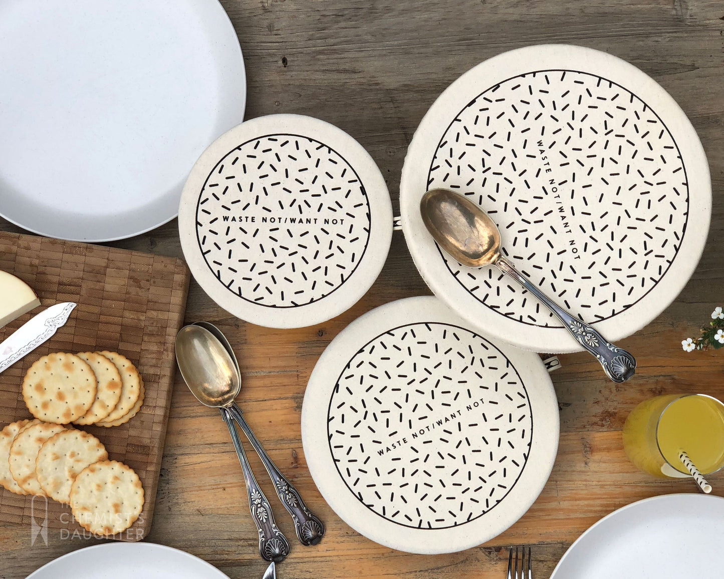 Set of 3 Eco Food Bowl Covers