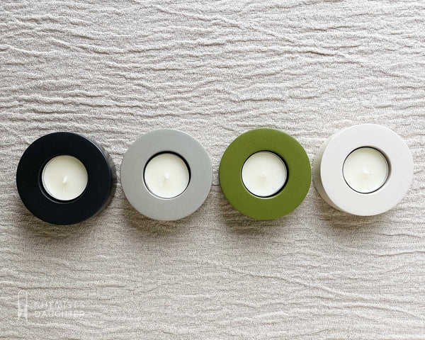 Tea light candle holder | Various colours